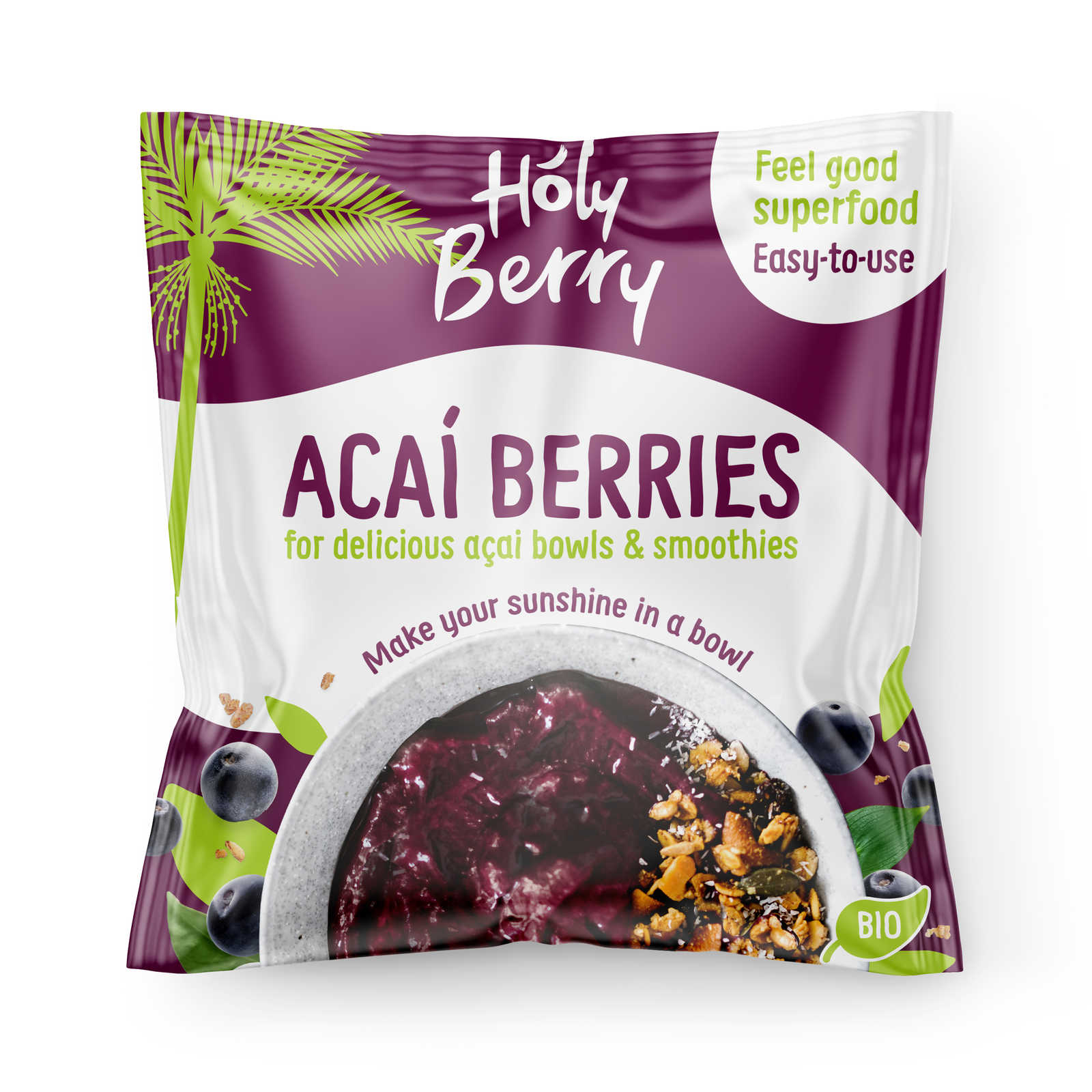 Holy berry Acai berries bio 300g